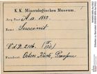 Etiketten zu Bernstein (NHMW-MIN-Aa1842)